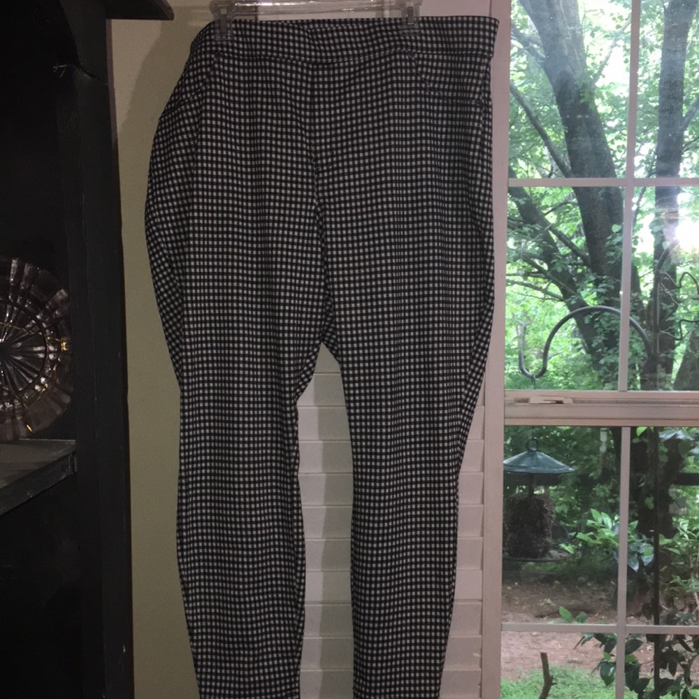 Hue Gingham Pants SIZE 3X